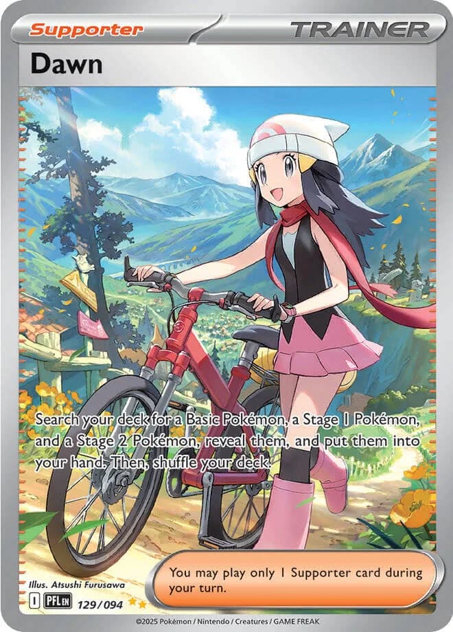 Dawn Phantasmal Flames 129 Pokémon card