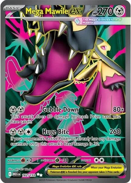 Mega Mawile Ex Mega Evolution 162 Pokémon card