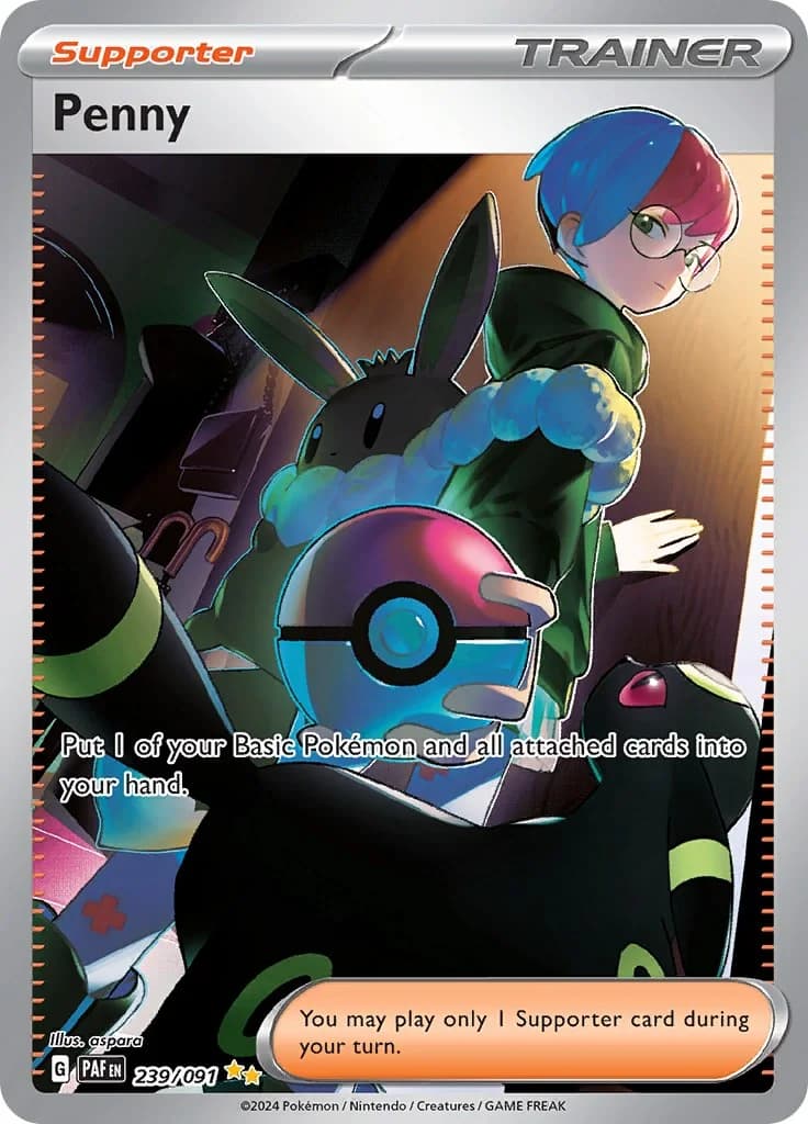 Penny Paldean Fates 239 Pokémon card