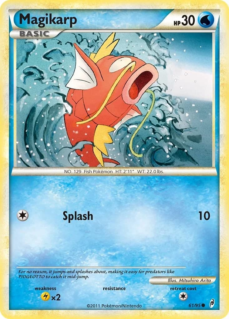 Magikarp [Reverse Holo] Call of Legends 61 Pokémon card
