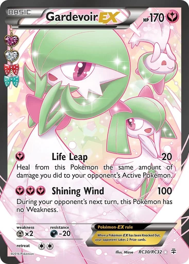 Gardevoir EX Generations RC30 Pokémon card