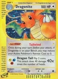 Dragonite [Reverse Holo] Expedition 9 Pokémon card