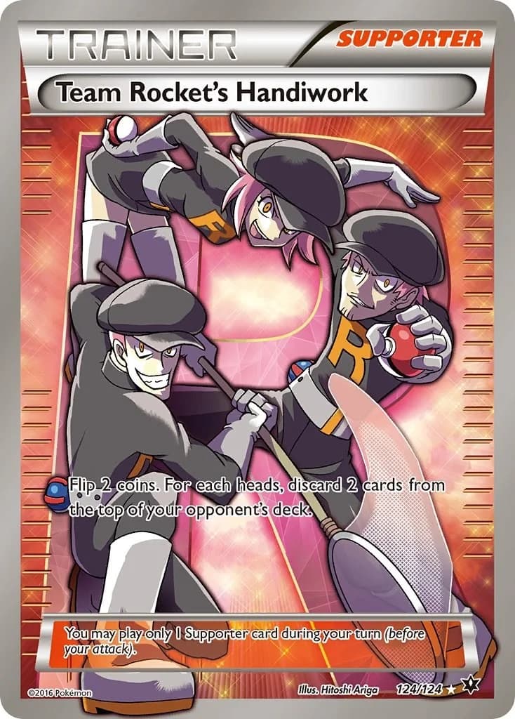Team Rocket's Handiwork Fates Collide 124 Pokémon card
