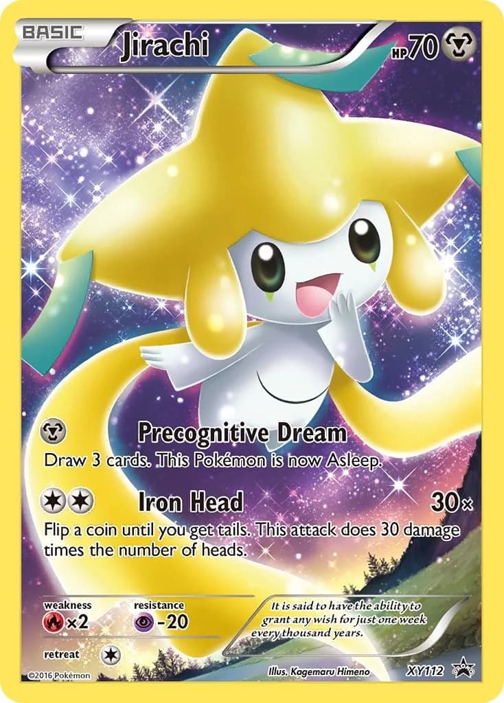 Jirachi Promo XY112 Pokémon card