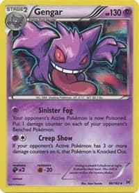 Gengar [Reverse Holo] BREAKthrough 60 Pokémon card