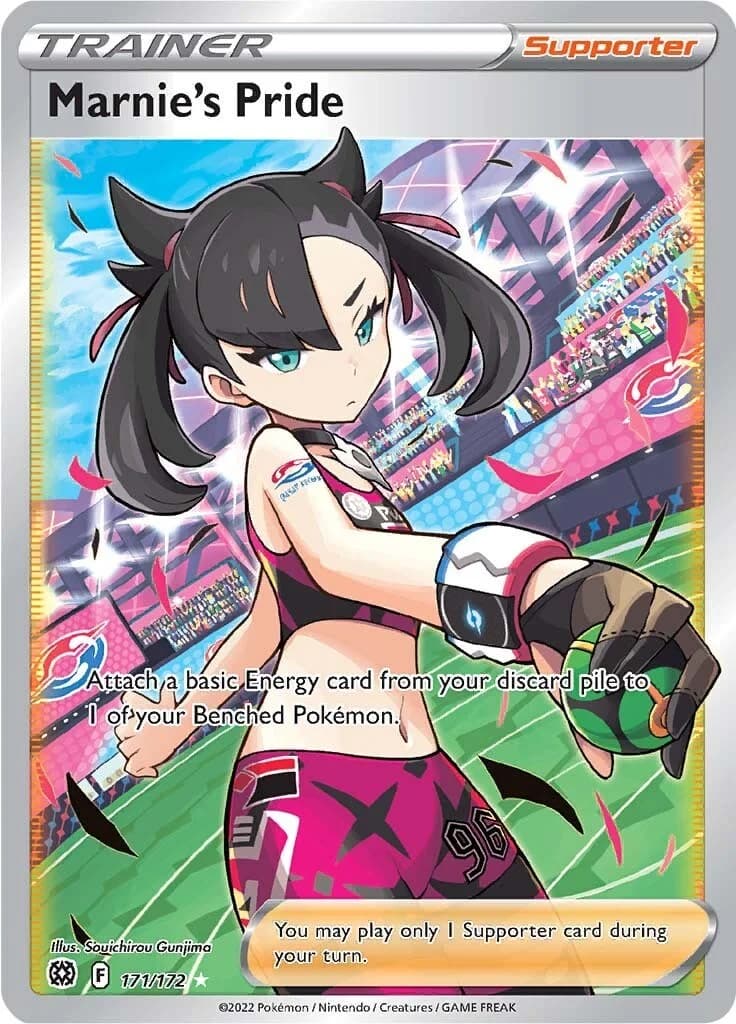 Marnie's Pride Brilliant Stars 171 Pokémon card