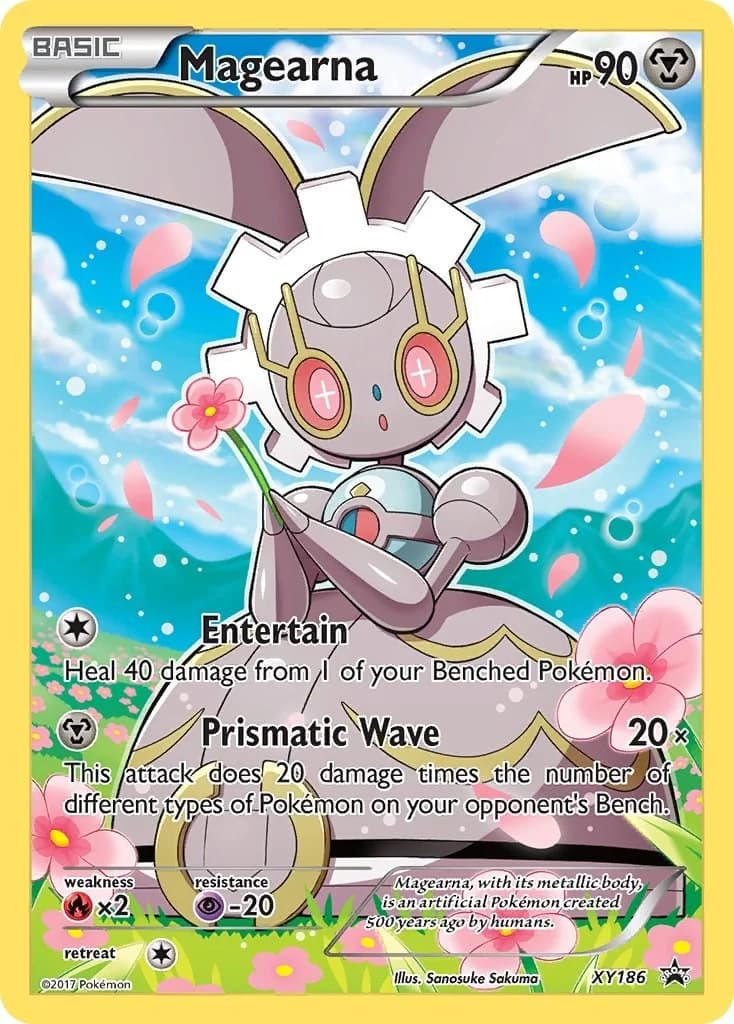 Magearna Promo XY186 Pokémon card