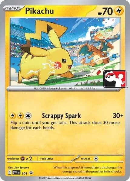 Pikachu Promo 101 Pokémon card