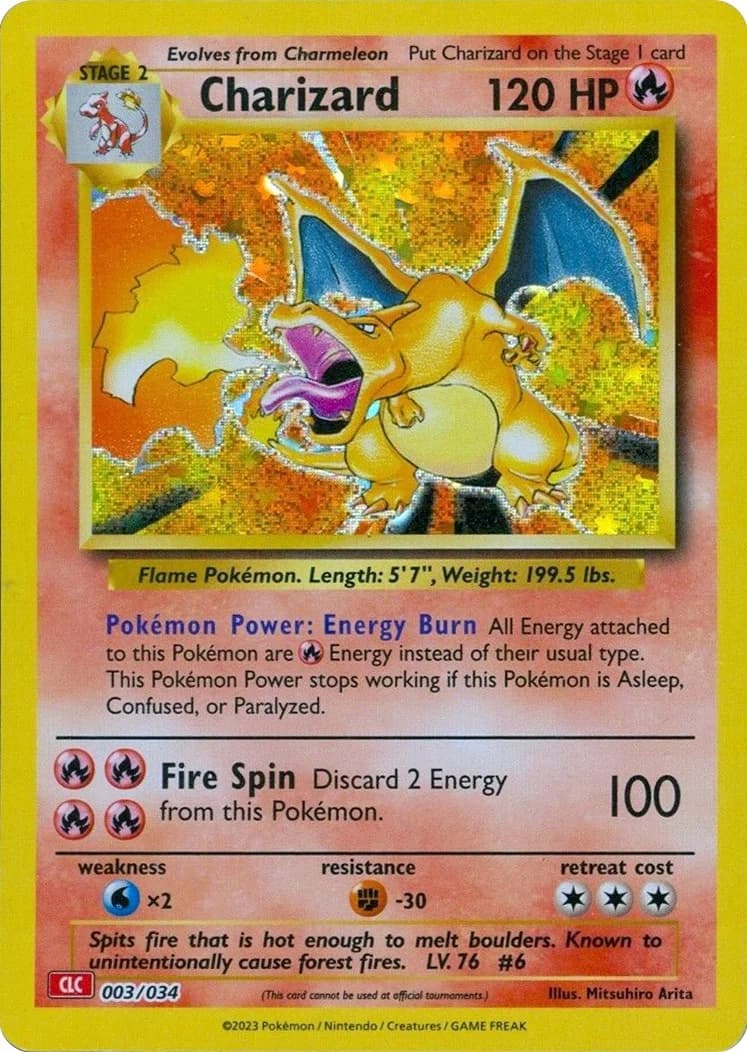 Charizard TCG Classic: Charizard Deck 3 Pokémon card