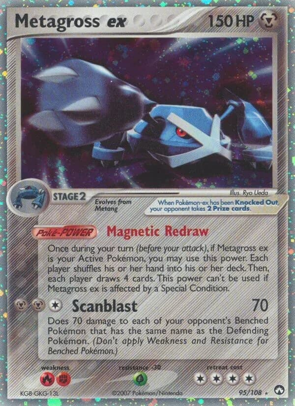 Metagross EX Power Keepers 95 Pokémon card