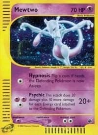 Mewtwo Expedition 20 Pokémon card