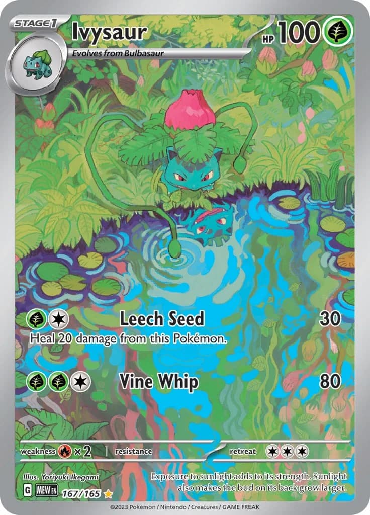 Ivysaur Scarlet & Violet 151 167 Pokémon card