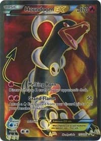 Houndoom EX BREAKthrough 153 Pokémon card