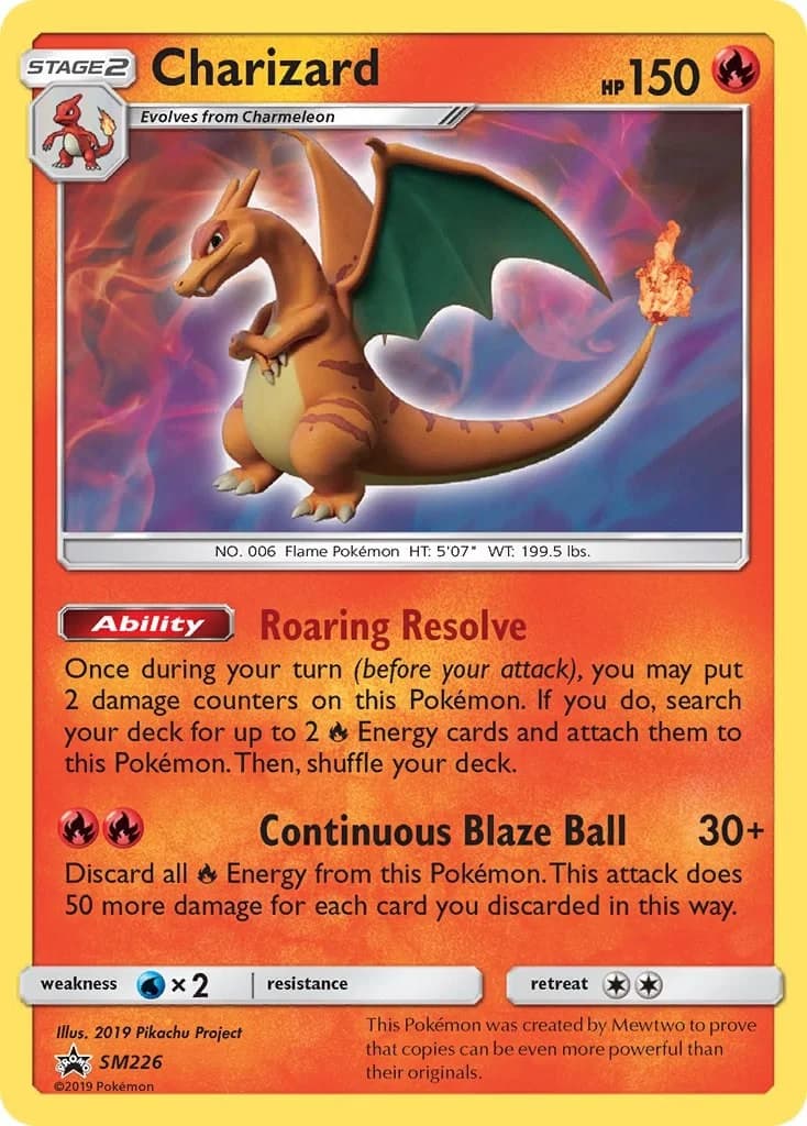 Charizard Promo SM226 Pokémon card