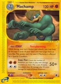 Machamp Expedition 51 Pokémon card