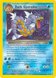 Dark Gyarados [Prerelease] Team Rocket 8 Pokémon card