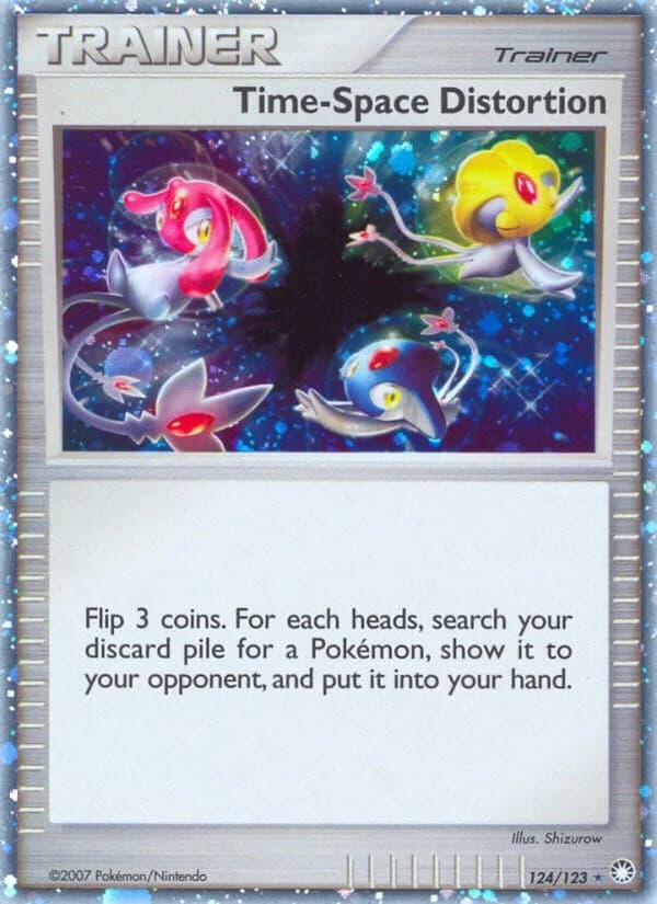 Time Space Distortion Mysterious Treasures 124 Pokémon card