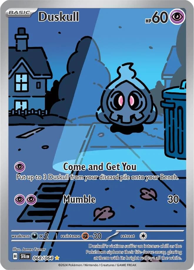 Duskull Shrouded Fable 68 Pokémon card