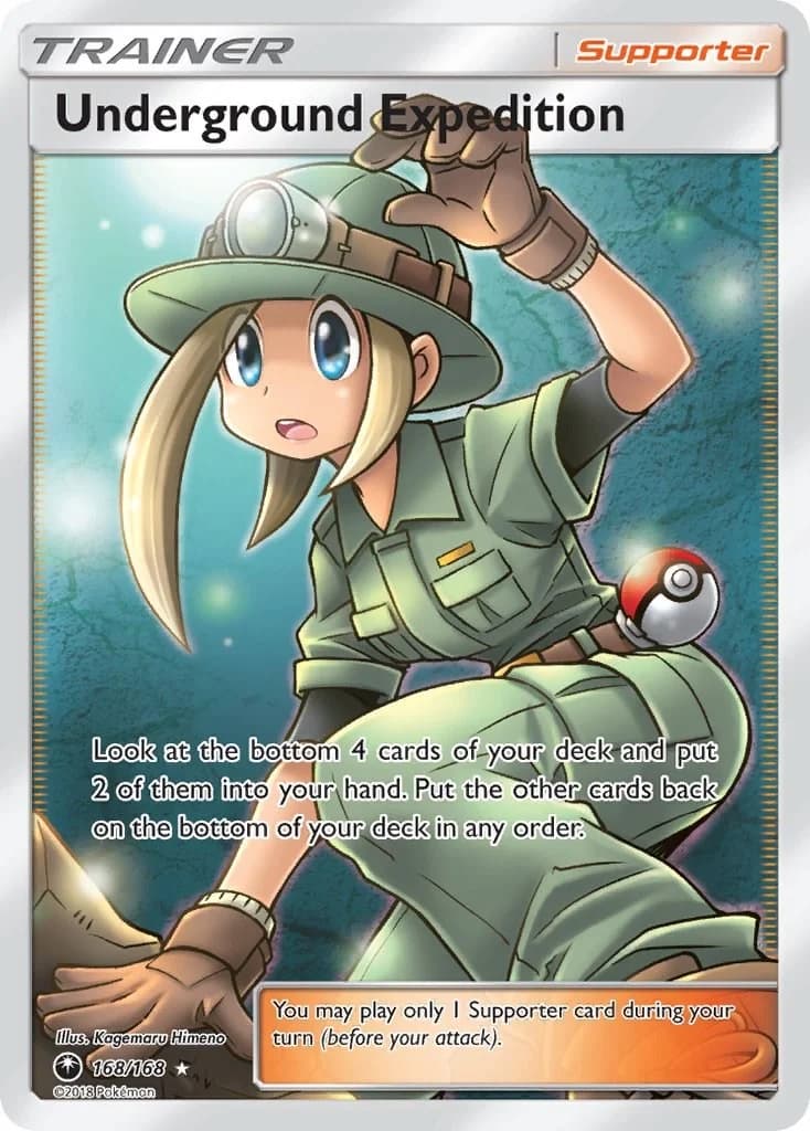 Underground Expedition Celestial Storm 168 Pokémon card