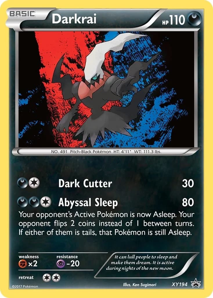 Darkrai Promo XY194 Pokémon card