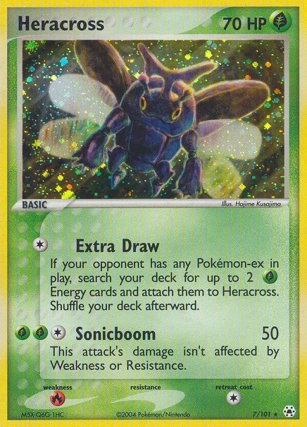 Heracross Hidden Legends 7 Pokémon card
