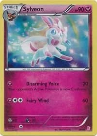 Sylveon Sylveon & Noivern 30 Pokémon card