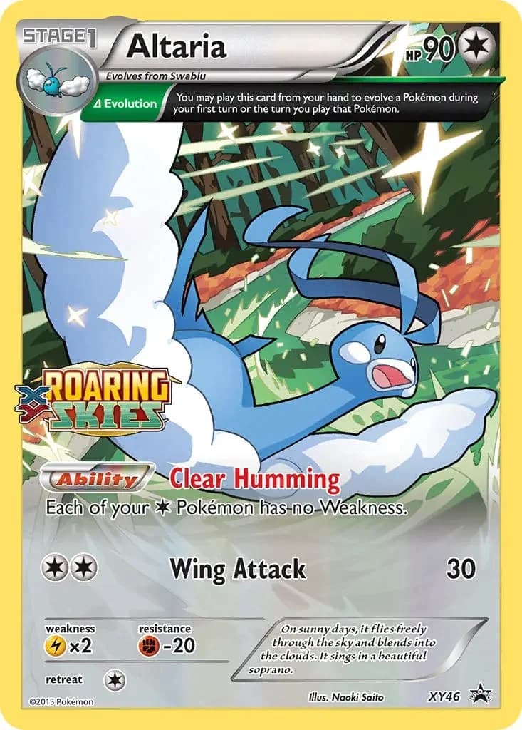 Altaria Promo XY46 Pokémon card