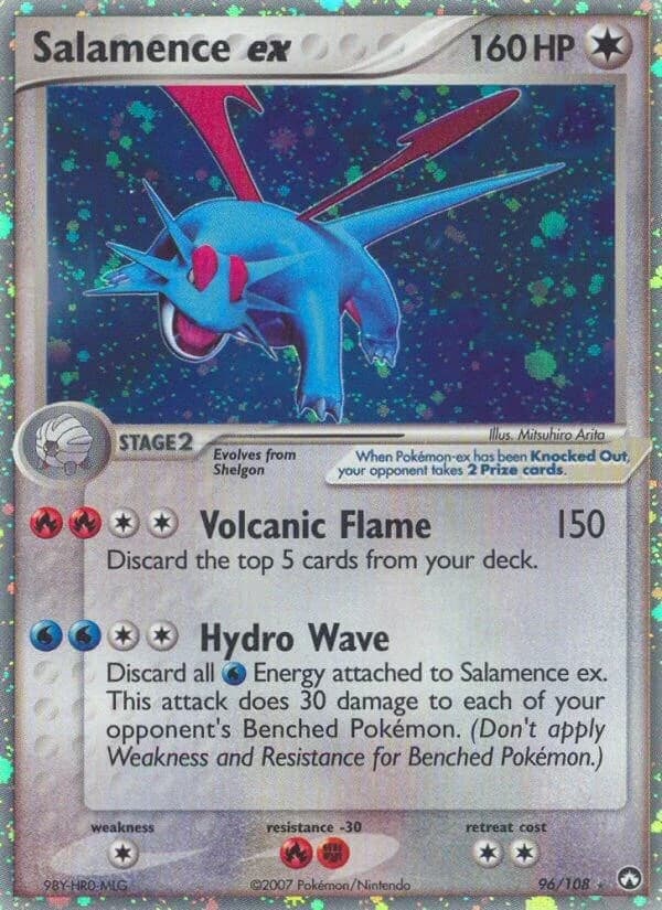 Salamence EX Power Keepers 96 Pokémon card