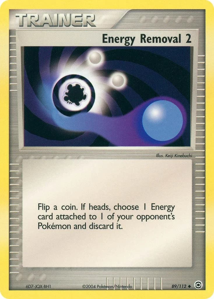 Energy Removal 2 [Reverse Holo] Fire Red & Leaf Green 89 Pokémon card