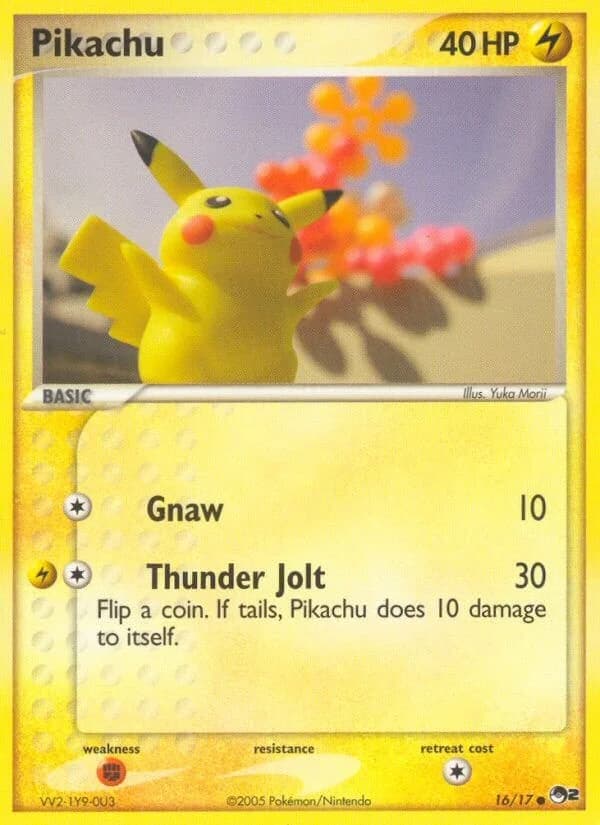 Pikachu POP Series 2 16 Pokémon card