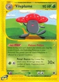 Vileplume [Reverse Holo] Expedition 69 Pokémon card