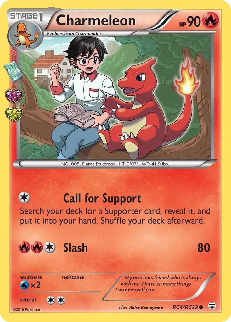 Charmeleon Generations RC4 Pokémon card