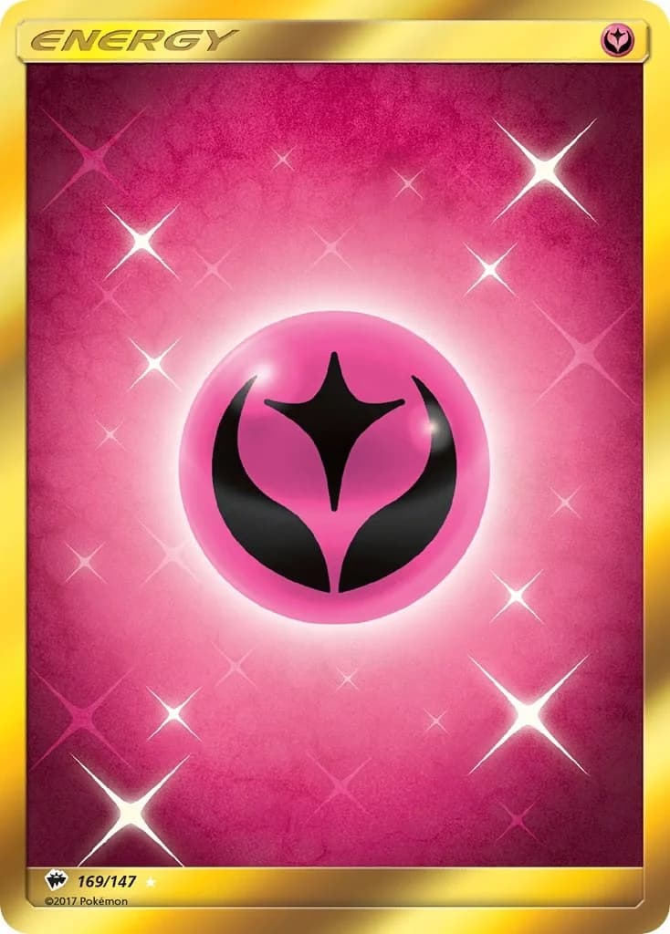 Fairy Energy Burning Shadows 169 Pokémon card