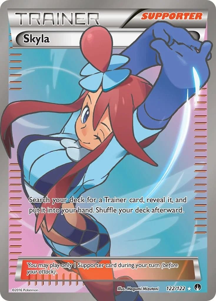 Skyla BREAKpoint 122 Pokémon card