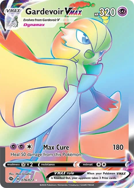 Gardevoir VMAX Champion's Path 76 Pokémon card