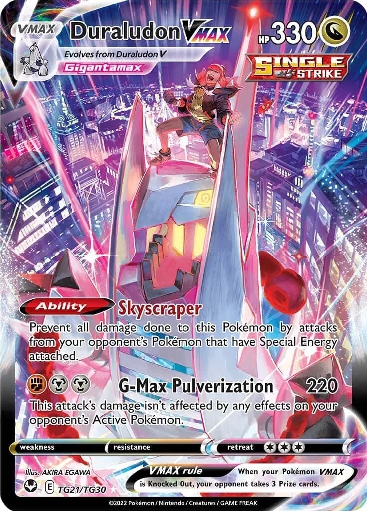 Duraludon VMAX Silver Tempest TG21 Pokémon card