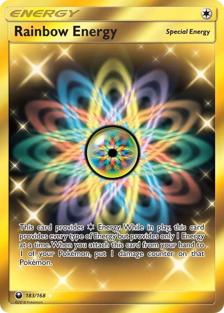 Rainbow Energy Celestial Storm 183 Pokémon card