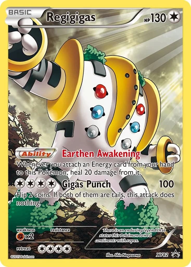 Regigigas Promo XY82 Pokémon card