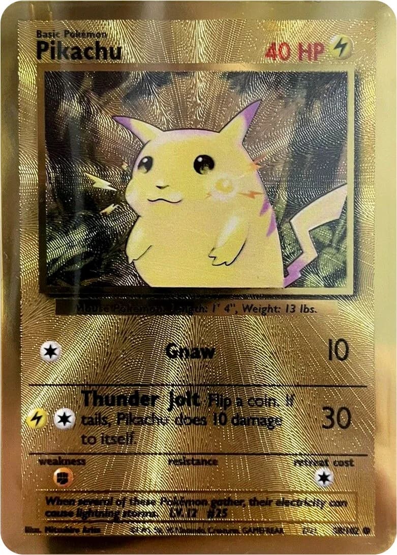 Pikachu [Ultra Premium Collection] Celebrations 58 Pokémon card