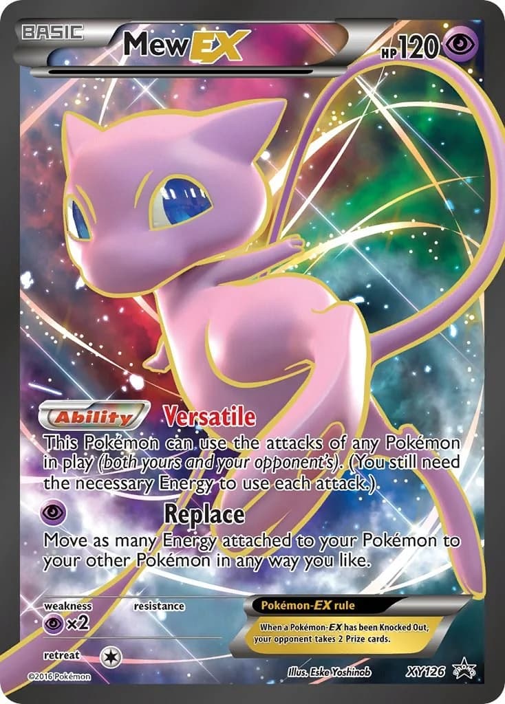 Mew EX Promo XY126 Pokémon card
