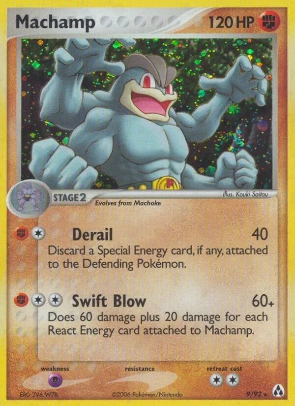 Machamp Legend Maker 9 Pokémon card