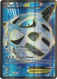Glalie EX BREAKthrough 155 Pokémon card