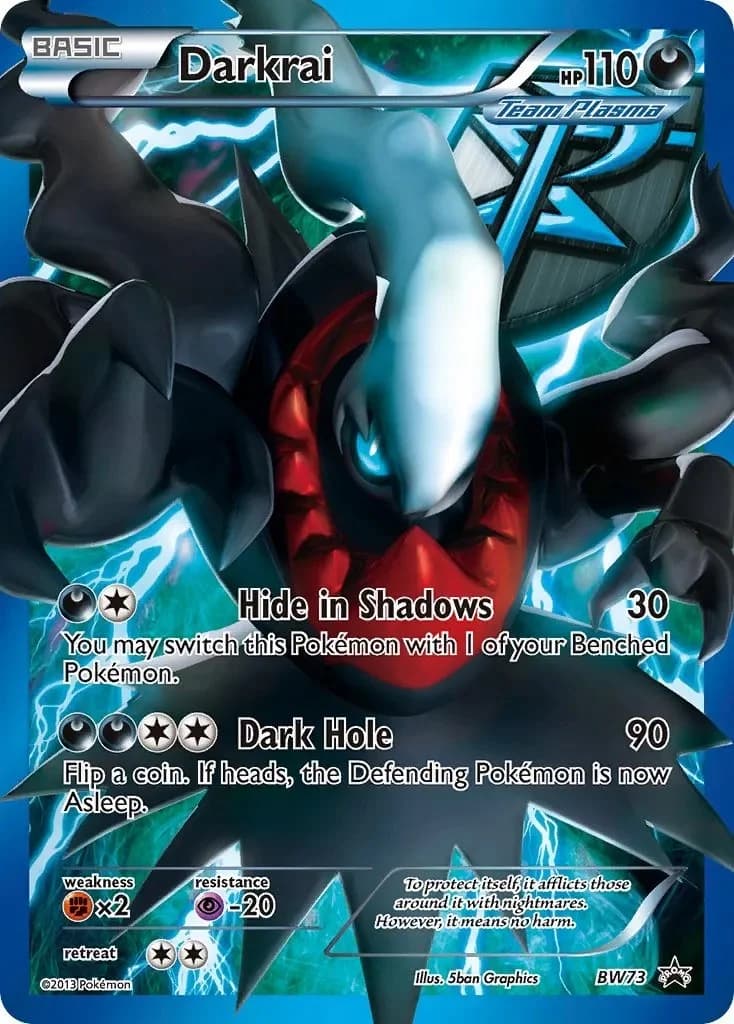 Darkrai Promo BW73 Pokémon card