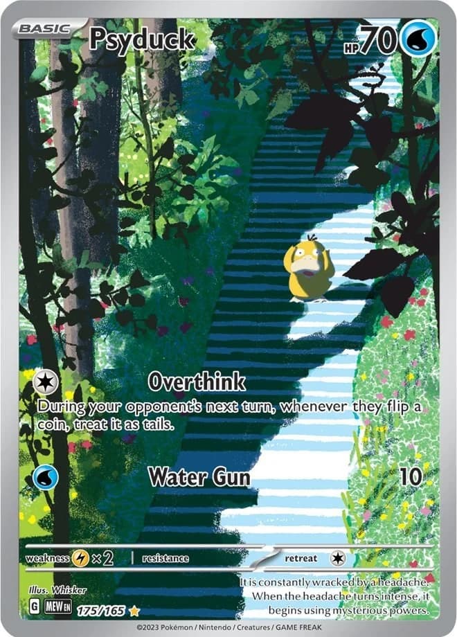 Psyduck Scarlet & Violet 151 175 Pokémon card