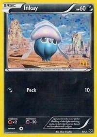 Inkay McDonalds 2014 6 Pokémon card