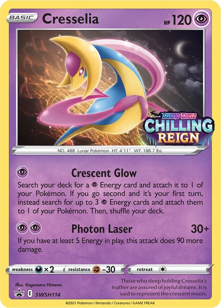 Cresselia Promo SWSH114 Pokémon card