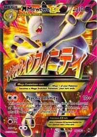 M Mewtwo EX BREAKthrough 160 Pokémon card