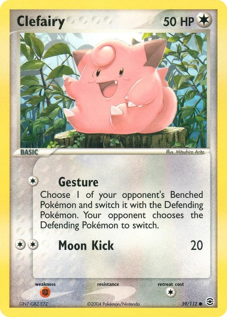 Clefairy [Reverse Holo] Fire Red & Leaf Green 59 Pokémon card