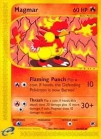 Magmar [Reverse Holo] Expedition 86 Pokémon card