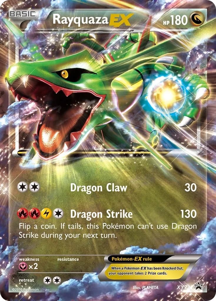 Rayquaza EX Promo XY73 Pokémon card